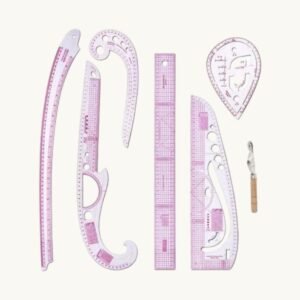 Curved rulers — CHIVALENT product photograph